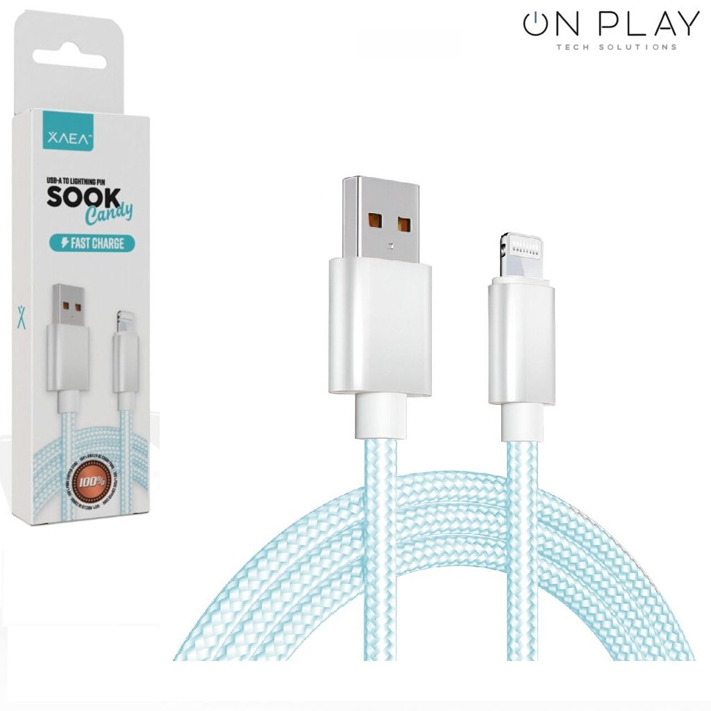 Cable de Datos XAEA SOOK CANDY LIGHTNING IPhone -